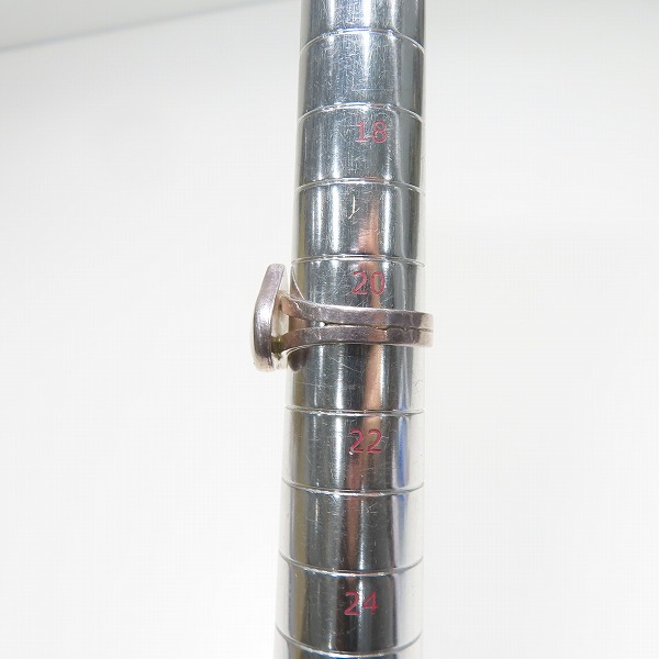 実際に弊社で買取させて頂いたHOLLYWOOD RANCH MARKET/ハリウッドランチマーケット シルバーリング ハート 20.5-21号の画像 7枚目