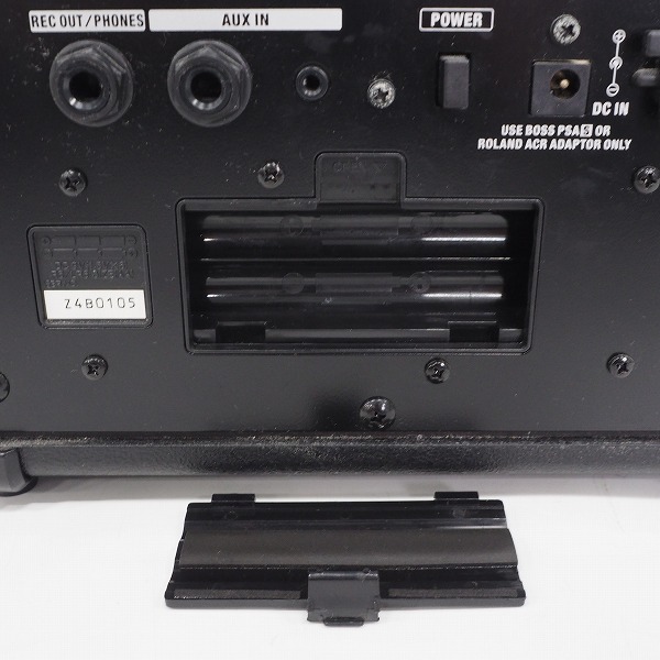 実際に弊社で買取させて頂いたRoland/ローランド MICRO CUBE マイクロキューブ ギターコンボアンプ ACアダプター付【動作確認済】の画像 6枚目