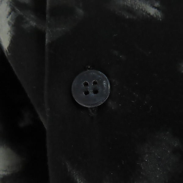 実際に弊社で買取させて頂いたLAD MUSICIAN/ラッドミュージシャン DECHINE BIG S/S SHIRT INKJET FEATHER/総柄 プリント半袖シャツ フェザー2318-114/42の画像 7枚目