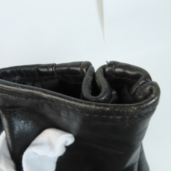 実際に弊社で買取させて頂いたSCHOTT/ショット ボアライナー付き シングルレザーライダースジャケット /38の画像 9枚目