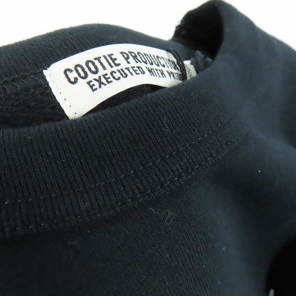 実際に弊社で買取させて頂いた【未使用】COOTIE/クーティー Print Crewneck Sweatshirt EMBLEM クルーネックスウェット CTE-21A326/Mの画像 5枚目