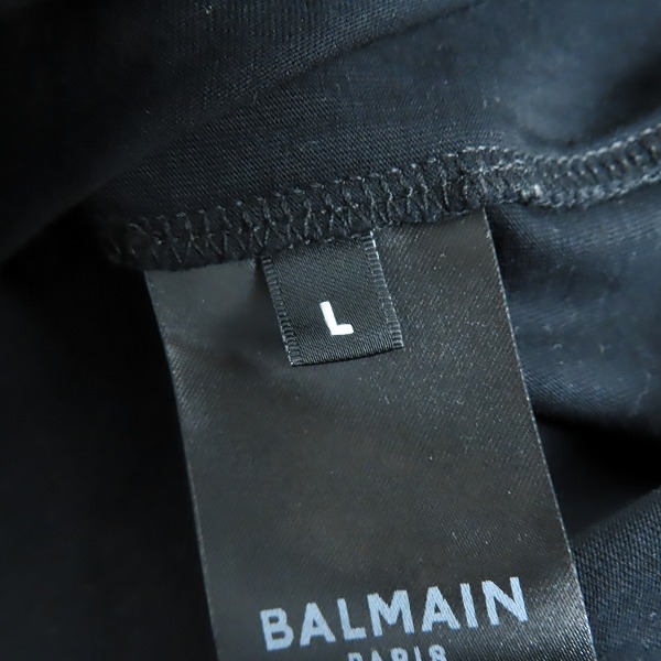 実際に弊社で買取させて頂いたBALMAIN/バルマン メダリオンTシャツ/Lの画像 3枚目