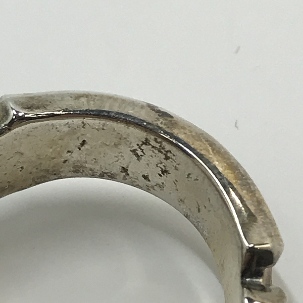 実際に弊社で買取させて頂いたDEAL DESIGN/ディールデザイン クロス バンド リング 14号の画像 7枚目