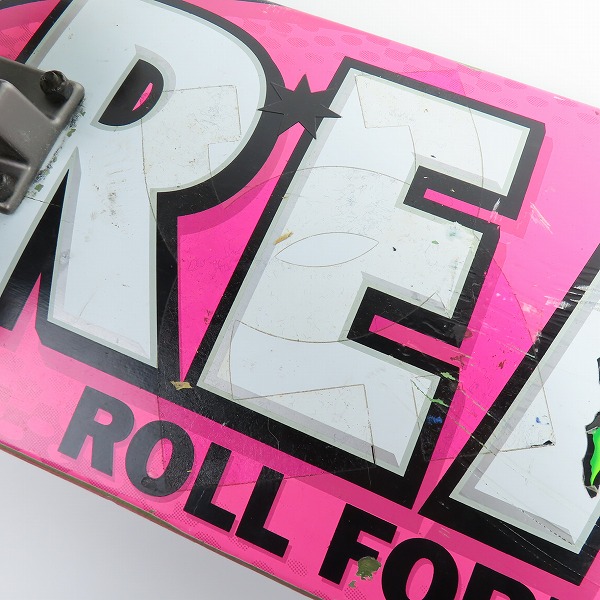 実際に弊社で買取させて頂いたREAL SKATEBOARDS/リアル Roll Forever  VENTURE トラック スケートボード/コンプリートデッキの画像 8枚目