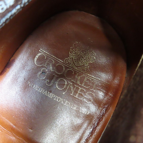 実際に弊社で買取させて頂いたCrockett&Jones/クロケット＆ジョーンズ CHUKKA スウェードチャッカ ブーツ 8489/8.5Dの画像 6枚目