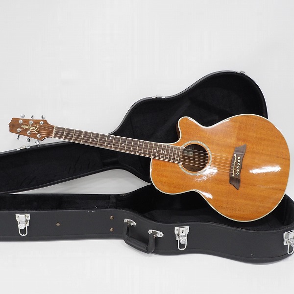 実際に弊社で買取させて頂いた★Takamine/タカミネ PTU108K N エレアコ/アコースティックギター/アコギ 2006年製 ハードケース付