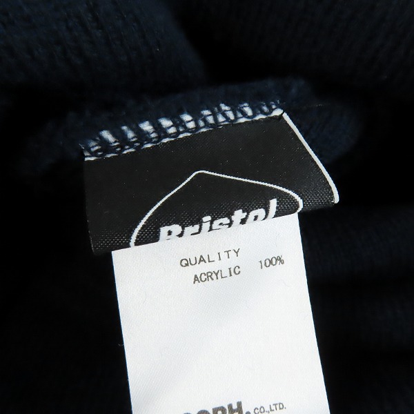 実際に弊社で買取させて頂いたF.C.Real Bristol×NEW ERA/エフシーレアルブリストル×ニューエラ ニット帽/帽子 FCRB-178073の画像 3枚目