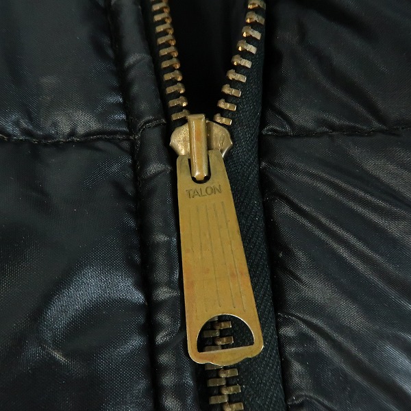 実際に弊社で買取させて頂いたTHE REAL McCOY'S/ザリアルマッコイズ フライトジャケット 中綿ジャケット ブラック/Mの画像 8枚目