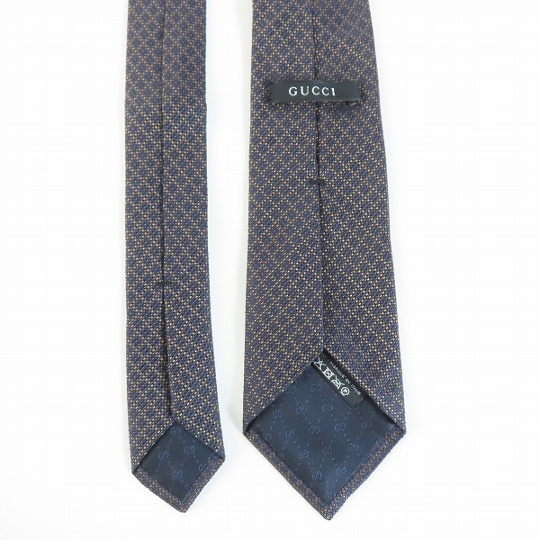 実際に弊社で買取させて頂いたGUCCI/グッチ GGマークロゴ ネクタイ の画像 2枚目
