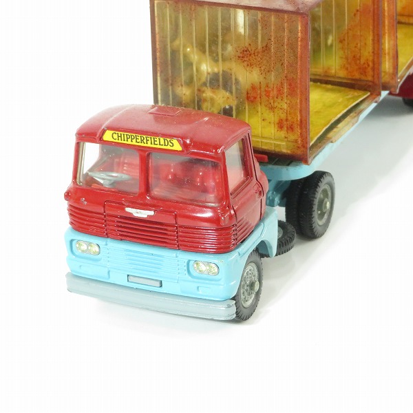 実際に弊社で買取させて頂いたCORGI MAJOR/コーギーメジャー CHIPPERFIELDS MENAGERIE/チッパーフィールド サーカス トレーラー 1139  ミニカーの画像 1枚目
