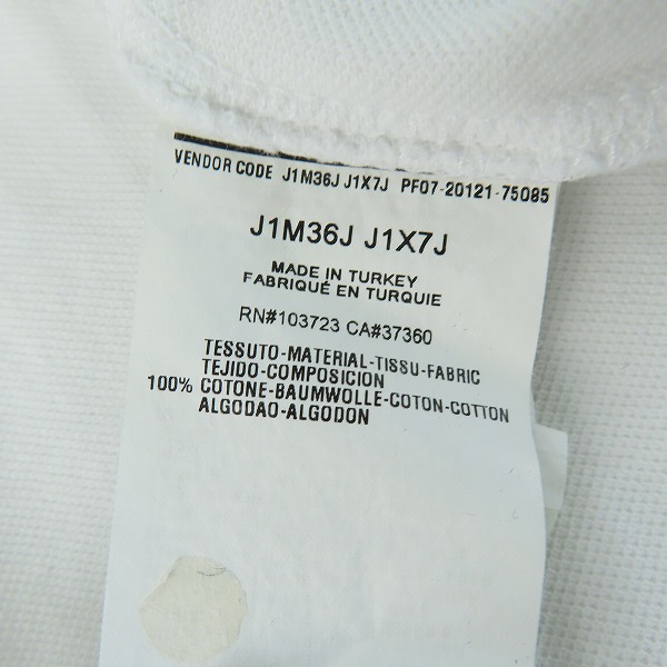 実際に弊社で買取させて頂いたEmporio Armani/エンポリオアルマーニ プリント 半袖ポロシャツ Mの画像 4枚目