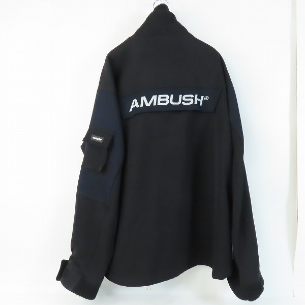 実際に弊社で買取させて頂いたAMBUSH/アンブッシュ 素材切替ジップブルゾン 12111401/3の画像 1枚目