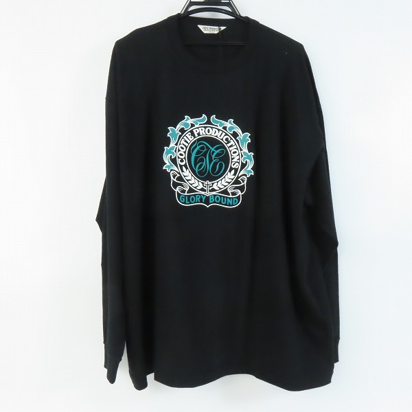 実際に弊社で買取させて頂いた【未使用】COOTIE/クーティー  Print Oversized L/S Tee EMBLEM 長袖Tシャツ CTE-21A332/M