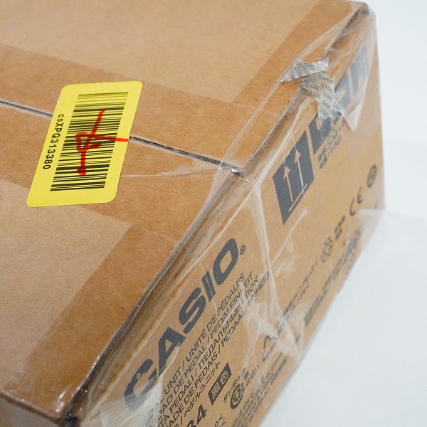 実際に弊社で買取させて頂いた【未開封】CASIO/カシオ SP-34 電子ピアノ Privia専用 3本ペダル サスティンペダルの画像 5枚目