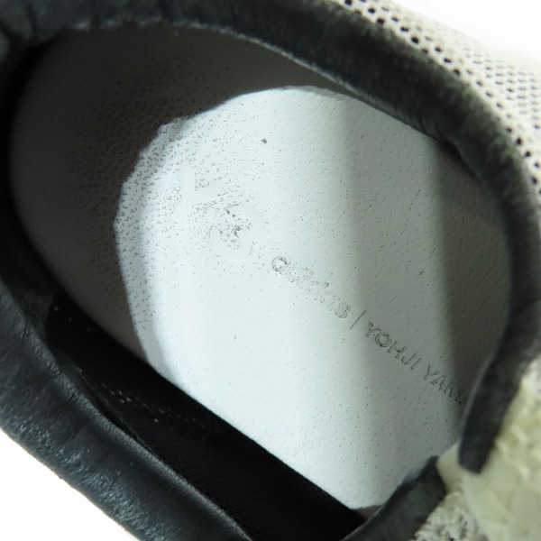 実際に弊社で買取させて頂いたY-3 Yohji Yamamoto×adidas/ワイスリー ヨウジヤマモト×アディダス REN/レン ローカットスニーカー EH1471/25の画像 6枚目