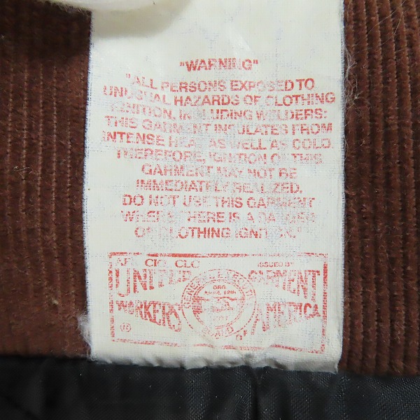 実際に弊社で買取させて頂いたCarhartt/カーハート DUCK TRADITIONAL COAT/ダックジャケット CQ186/48の画像 3枚目