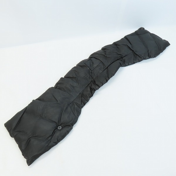 実際に弊社で買取させて頂いたISAMU KATAYAMA BACKLASH/バックラッシュ BRITANIA カンガルーレザー ダウンネックウォーマーの画像 4枚目