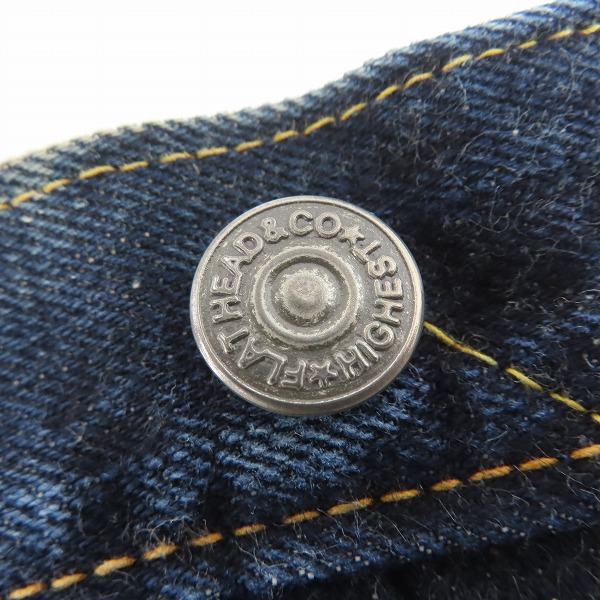 実際に弊社で買取させて頂いたTHE FLAT HEAD/フラットヘッド ボタンフライ デニムパンツ/ジーンズ 3005/33の画像 6枚目