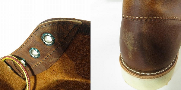 実際に弊社で買取させて頂いたRED WING/レッドウィング 6" CLASSIC ROUND 6インチ クラシックラウンド 9111 US11の画像 7枚目