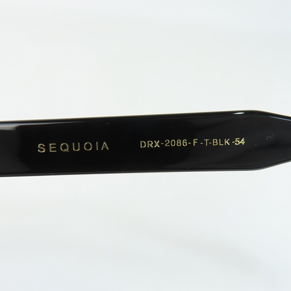 実際に弊社で買取させて頂いたdita/ディータ SEQUOIA/セコイヤ 眼鏡/メガネフレーム ウェリントン DRX-2086-F-BLK-54 の画像 6枚目