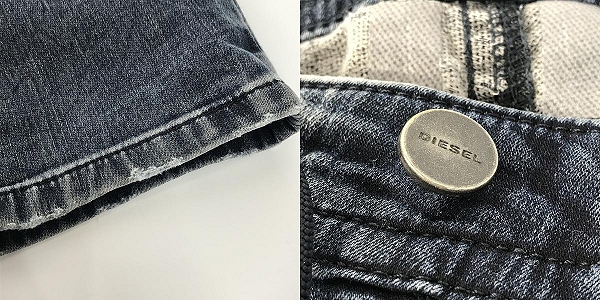 実際に弊社で買取させて頂いたDIESEL/ディーゼル THOMMER CB-NE 069GD/ジョグ ジーンズ/デニム パンツ/W30の画像 9枚目