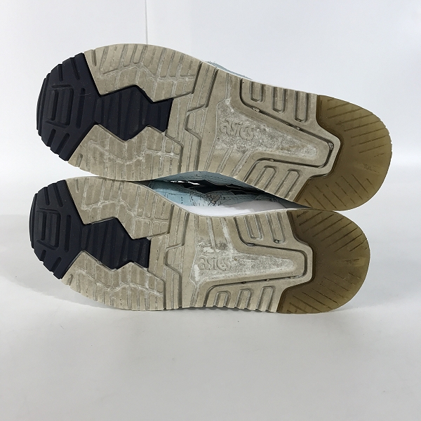 実際に弊社で買取させて頂いたASICS TIGER× ATMOS/アシックスタイガー×アトモス GEL-LYTE III WORLD MAP SKY/PCT/世界地図 1191A197-400/24の画像 2枚目