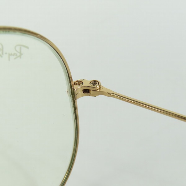 実際に弊社で買取させて頂いたRay-Ban/レイバン Aviator Large/アビエーター ラージ 調光サングラス RB3025 001/5Fの画像 5枚目