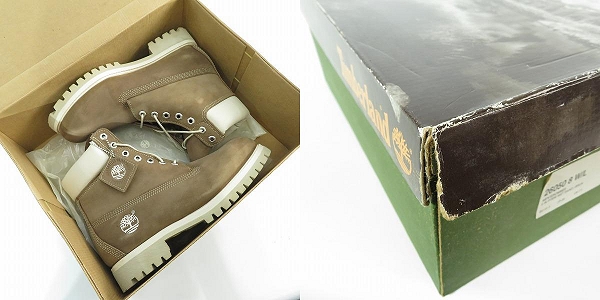 実際に弊社で買取させて頂いたTimberland/ティンバーランド レースアップブーツ 26050/8Wの画像 7枚目