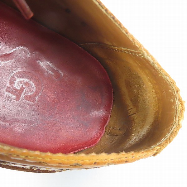 実際に弊社で買取させて頂いたGRENSON/グレンソン ウイングチップ ドレスシューズ 5067/8Gの画像 7枚目