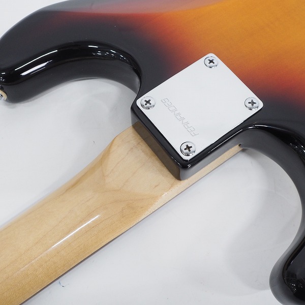 実際に弊社で買取させて頂いた★【難有り】Fernandes/フェルナンデス LE-1Z 2005 ストラトキャスターType SSH エレキギター ソフトケース付の画像 8枚目
