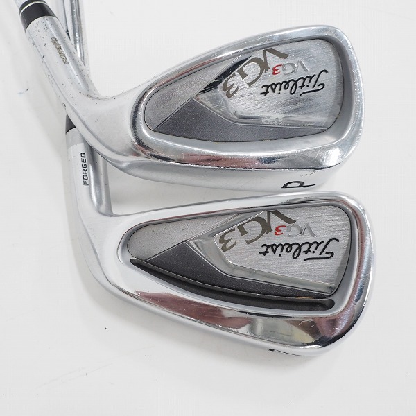 実際に弊社で買取させて頂いたTitleist/タイトリスト VG3 FORGED/フォージド アイアン #4～9,Pw N.S.PRO 950GH FLEX:Sの画像 4枚目