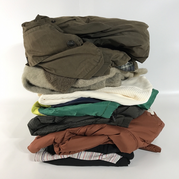 実際に弊社で買取させて頂いた【おまとめ】シップス/バーバリーブラックレーベル/ポールスミス 他 ダウンジャケット/パーカー/コート 等の画像 1枚目