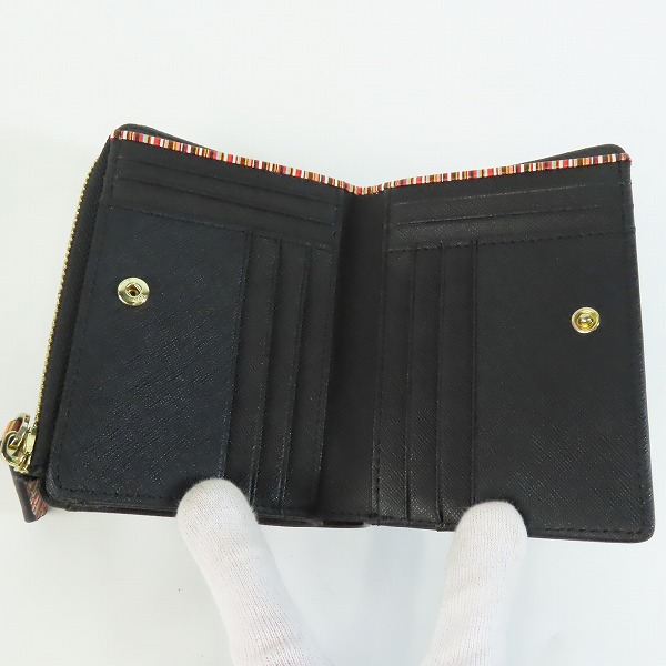 実際に弊社で買取させて頂いたPaul Smith/ポール スミス 二つ折り レザー 財布/ウォレットの画像 3枚目