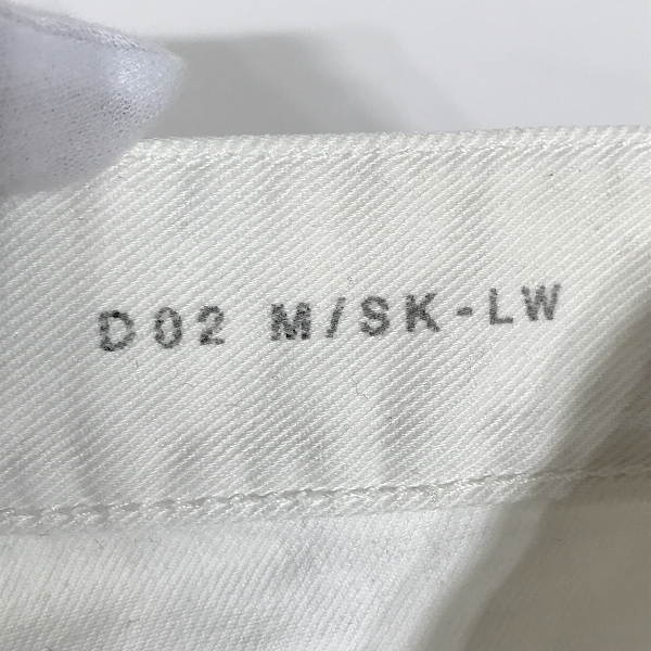 実際に弊社で買取させて頂いたSAINT LAURENT PARIS/サンローランパリ 16SS スキニーパンツ 376906 Y877H/29の画像 3枚目