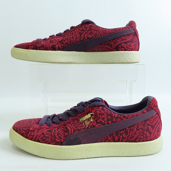 実際に弊社で買取させて頂いた【サンプル】 PUMA/プーマ クライドペイズリー チェリー スニーカー 369279-01/27の画像 3枚目