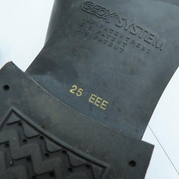 実際に弊社で買取させて頂いたGEOX/ジェオックス  by REGAL corporation レースアップシューズ 25EEEの画像 6枚目