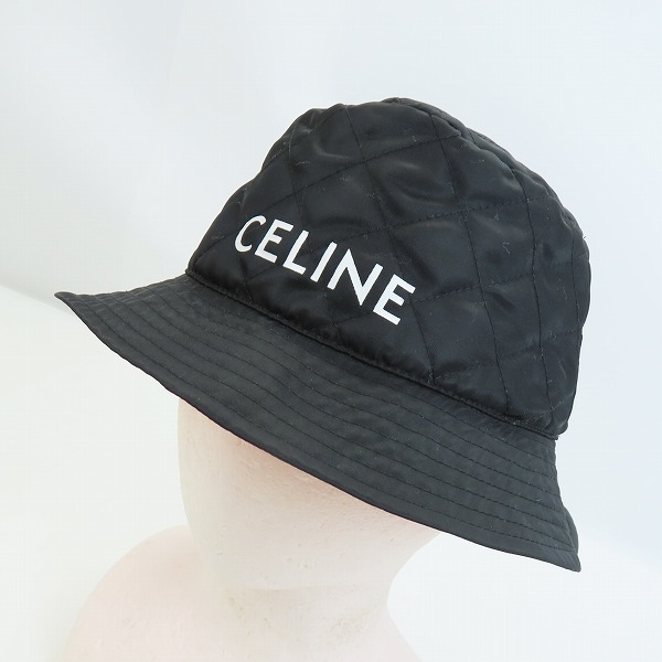 実際に弊社で買取させて頂いたCELINE/セリーヌ バケットハット キルティング 