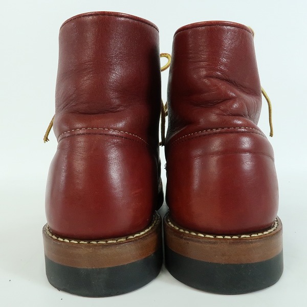 実際に弊社で買取させて頂いたRED WING/レッドウィング アイリッシュセッター ブーツ 犬タグ 8166/6.5D の画像 1枚目