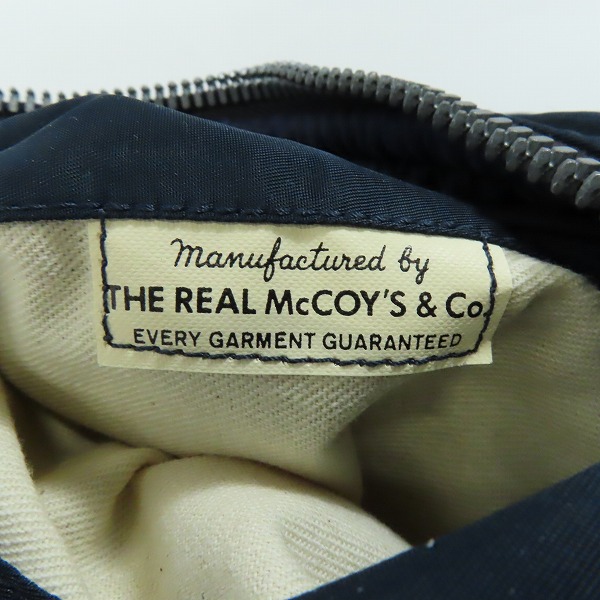 実際に弊社で買取させて頂いたTHE REAL McCOY'S/ザ リアルマッコイズ B-15C MOD フライトジャケット 8415-633-9628/38の画像 7枚目