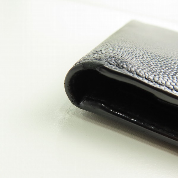 実際に弊社で買取させて頂いたSAINT LAURENT PARIS/サンローランパリ 二つ折り 長財布 556297の画像 8枚目