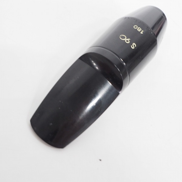 実際に弊社で買取させて頂いたSELMER/セルマー アルトサックス用 S90 180 マウスピース リガチャー/キャップ付きの画像 3枚目