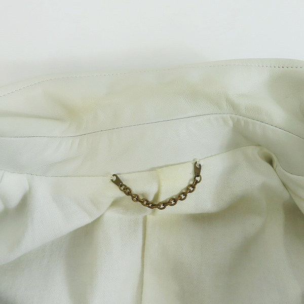 実際に弊社で買取させて頂いたAG by EXPERIMENT/エージーバイエクスペリメント レザー ジャケット/2の画像 5枚目