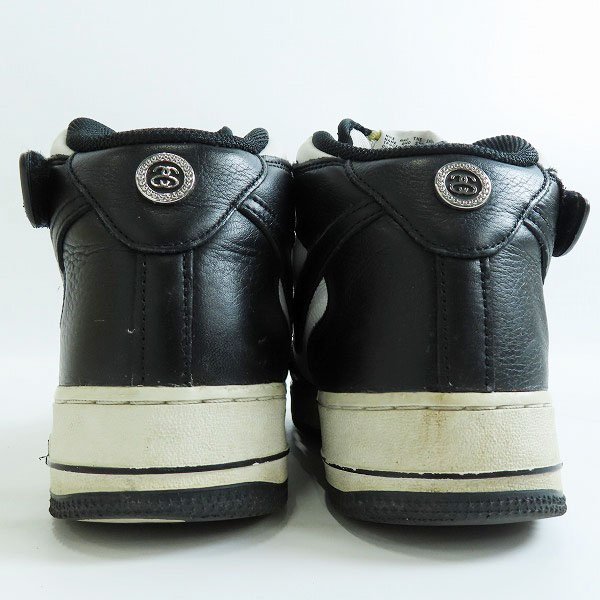実際に弊社で買取させて頂いたNIKE×STUSSY/ナイキ×ステューシー AIR FORCE 1 '07 MID SP エアフォース1 DJ7840-002/28の画像 1枚目