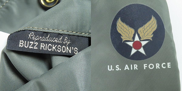 実際に弊社で買取させて頂いたBUZZ RICKSON'S/バズリクソンズ L-2B SKYLINE CLOTHING CORPORATION フライトジャケット BR14870 /XXLの画像 6枚目