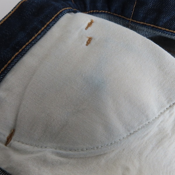 実際に弊社で買取させて頂いたUNUSED/アンユーズド インディゴ デニム/2の画像 8枚目