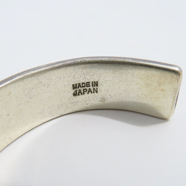 実際に弊社で買取させて頂いたARIZONA FREEDOM/アリゾナフリーダム K18付き 太陽神 バングルの画像 7枚目