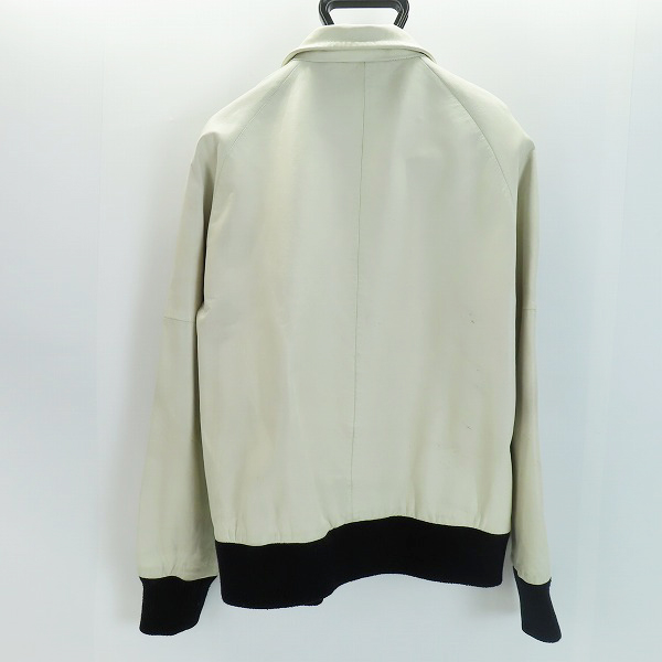 実際に弊社で買取させて頂いたSchott/ショット レザー トラックジャケット NO.3141016/Mの画像 1枚目