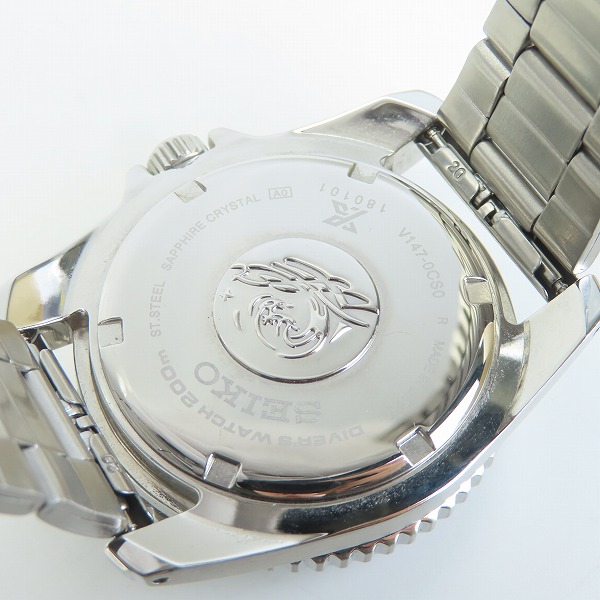 実際に弊社で買取させて頂いたSEIKO/セイコー PROSPEX プロスペックス DIVER/ダイバーズ200m 腕時計/ウォッチ SBDN075/V147-0CS0の画像 4枚目