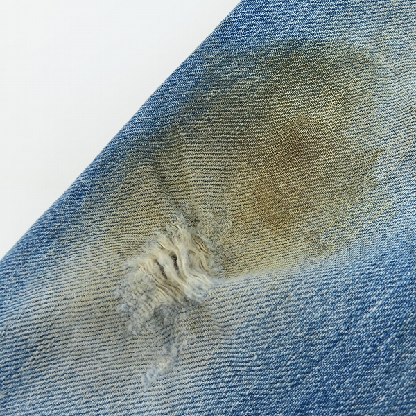 実際に弊社で買取させて頂いたLEVIS/リーバイス 606 ビッグE オレンジタブ 刻印8 TALON/タロンジップ/ヴィンテージ デニムパンツの画像 4枚目