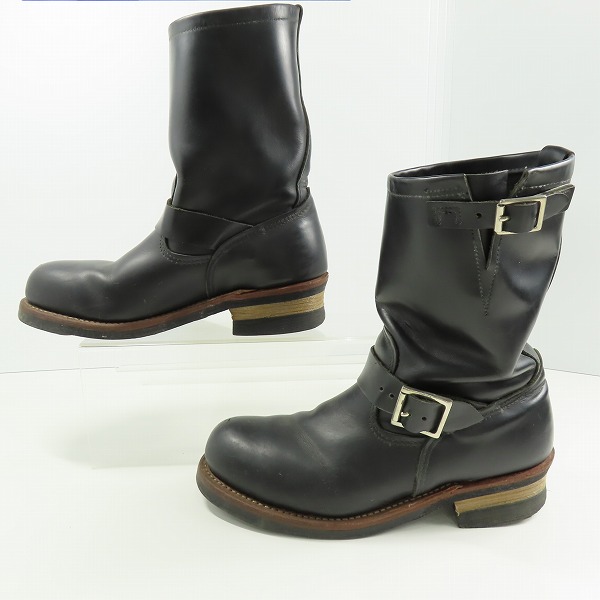 実際に弊社で買取させて頂いたRED WING/レッドウィング 11" ENGINEER/11インチ レザーエンジニアブーツ 2268 /8Dの画像 3枚目